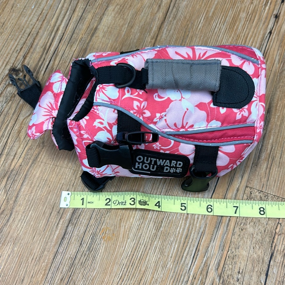 Outward Hound Dog Jacket Pink See Measurements